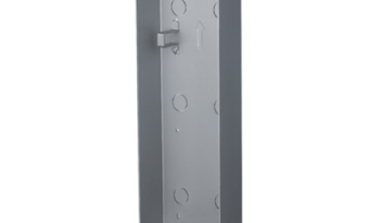 VTM130 TO65/75 Serisi Kapı İstasyonu için Sıva Üstü Montaj Plakası